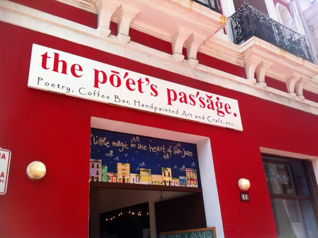 The Poet's Passage Cafe San Juan PR