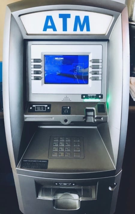 atm cash machine
